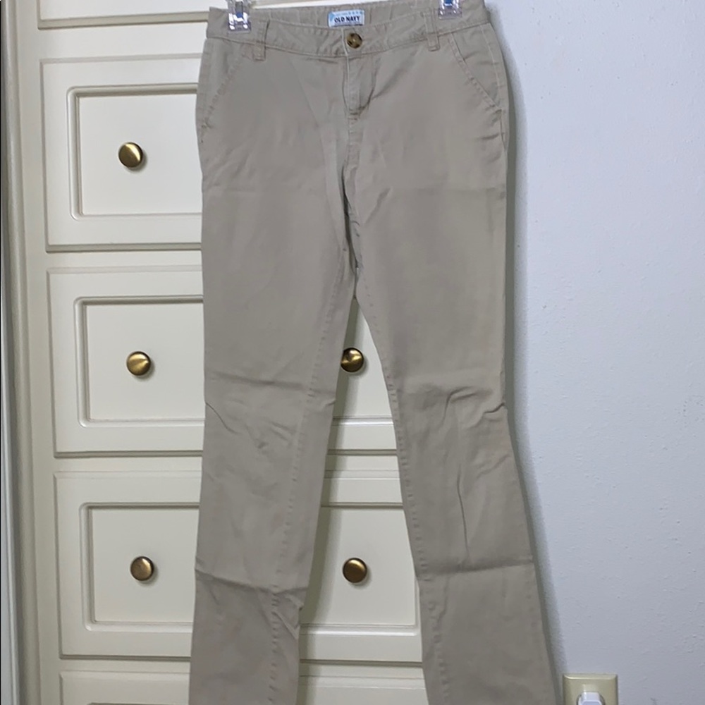Girls khaki pants
